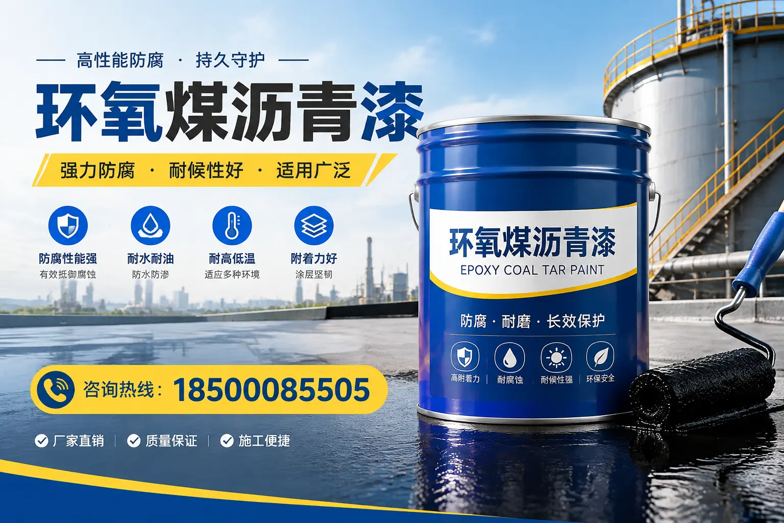 环氧煤沥青漆的储存与运输注意事项，白山企业须知
